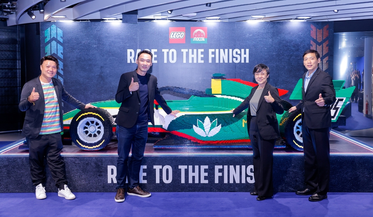 Cerimónia de inauguração da “LEGO® Speed Racing” no Museu do Grande Prémio de Macau