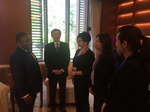 1.	莫桑比克紐西總統接見本澳政府代表