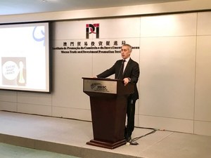 貿促局會展顧問Mike Williams於工作坊發言